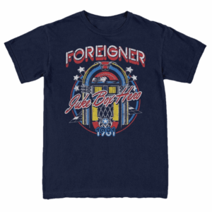 Camiseta Foreigner Juke box Hero