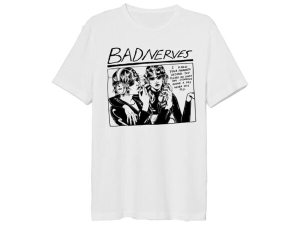 Camiseta Branca - Bad Nerves