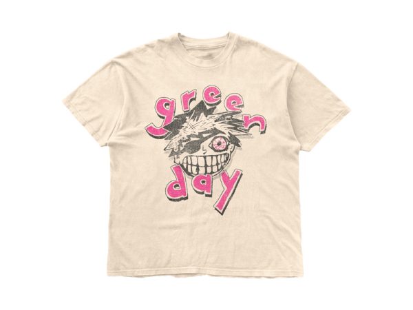 Camiseta Creme - Pink Letters