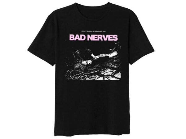Camiseta Preta - Bad Nerves