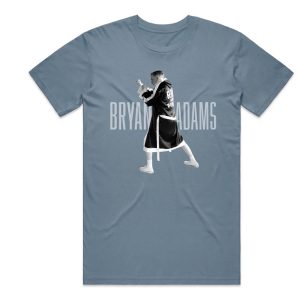 Camiseta Azul - Bryan Adams