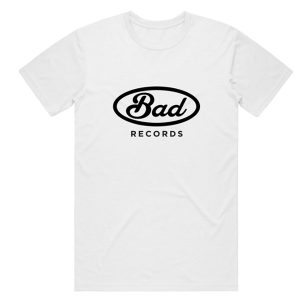 Camiseta Branca - Bad Records Logo
