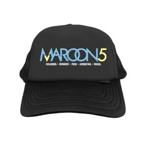 Boné Trucker Maroon 5 * Preto
