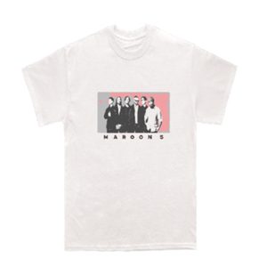 Camiseta OffWhite Maroon 5 - South America