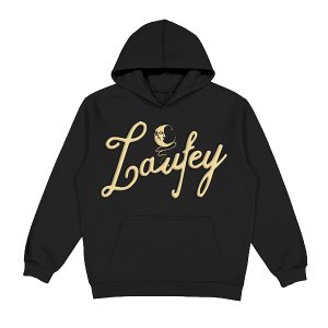 Moletom Canguru Preto Laufey Tour